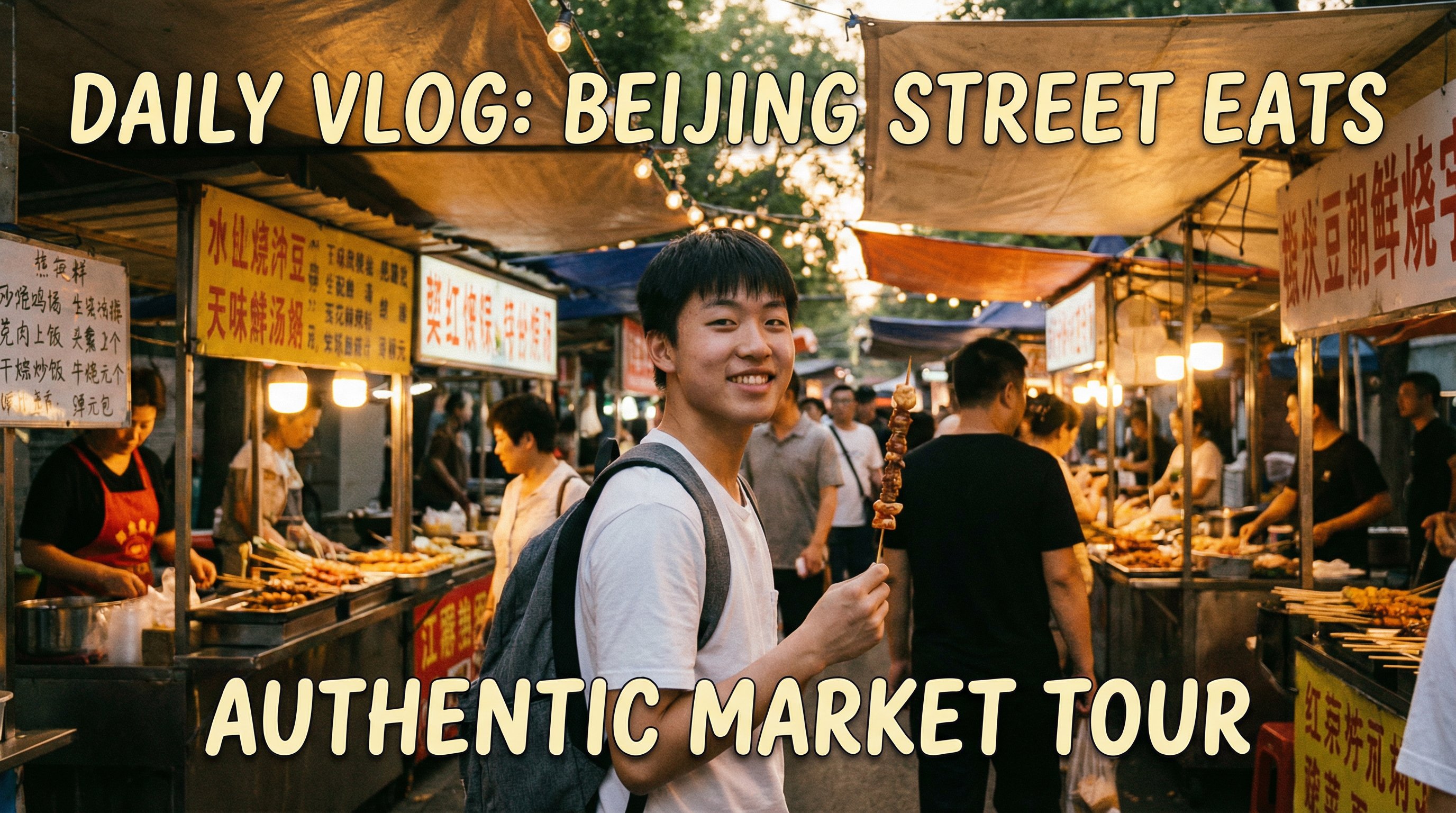 糖心vlog·生活视频｜北京街头美食探店VLOG